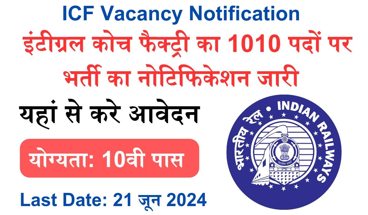 ICF Vacancy Notification